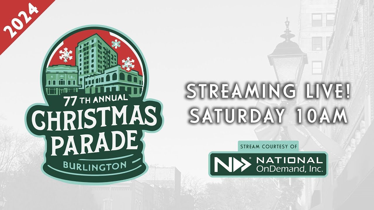 National OnDemand to Livestream Burlington Christmas Parade for Third Straight Year 